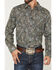 Image #3 - Gibson Trading Co Men's Last Call Paisley Print Long Sleeve Butt-Down Western Shirt, Black, hi-res