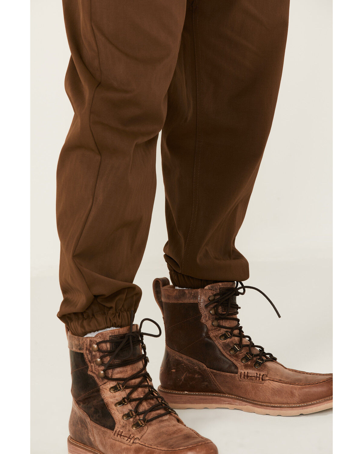 Image #2 - Brixton Men's Jupiter Service Crossover Pants, Brown, hi-res