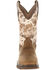 Durango Men's Camo Maverick XP Waterproof Western Work Boots - Steel Toe, Brown, hi-res
