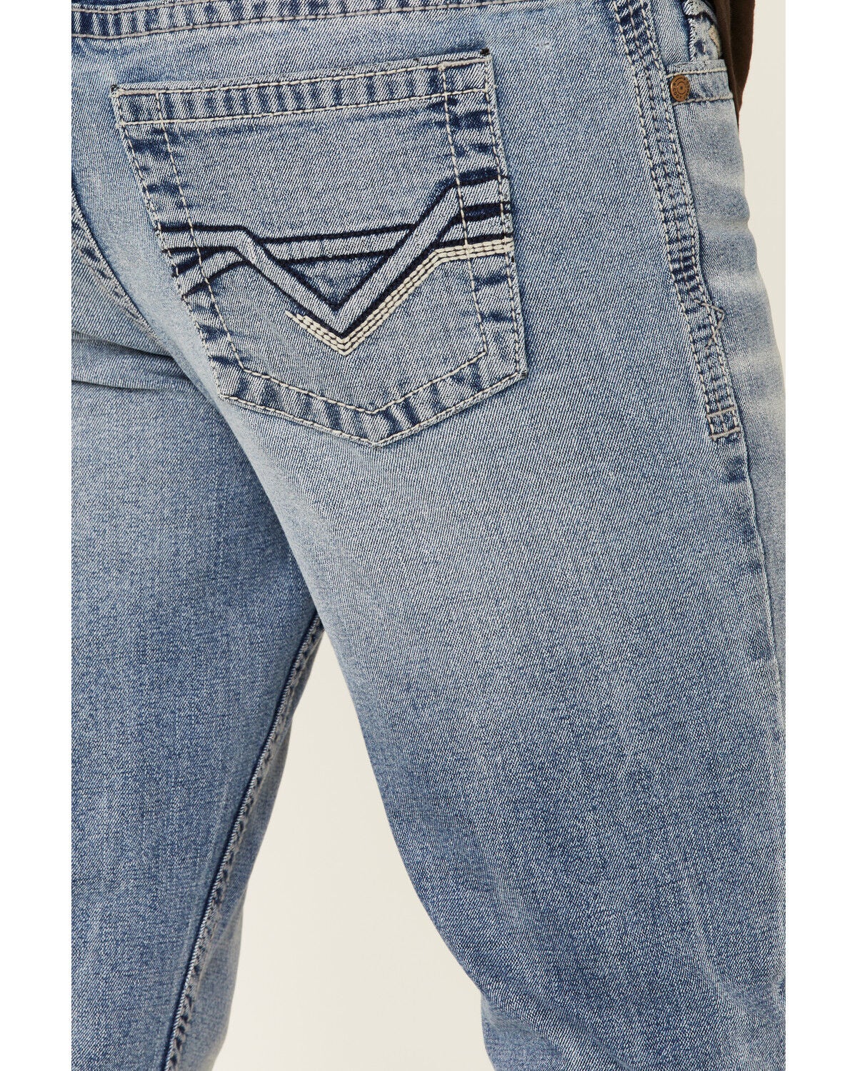 Image #4 - Cody James Men's Flash Wash Wyatt Slim Bootcut Stretch Denim Jeans, , hi-res