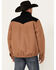Image #4 - Cinch Men's Concealed Carry Color Block Zip Jacket, Brown, hi-res