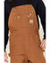 Carhartt Zip-to-Thigh Work Overalls, Carhartt Brown, hi-res