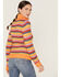Image #4 - Wrangler Women's Stripe Knit Turtleneck Sweater, Orange, hi-res