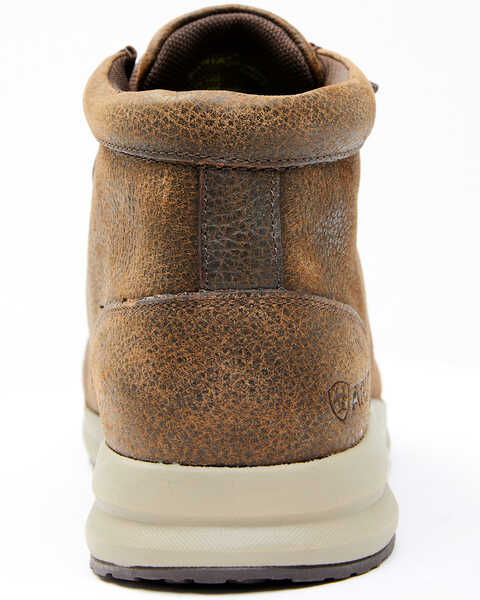 Image #5 - Ariat Men's Brody Casual Shoes - Moc Toe, Brown, hi-res