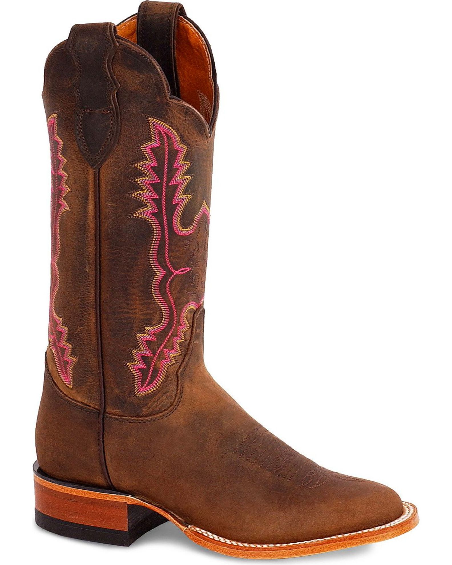 Justin distressed 2024 cowboy boots