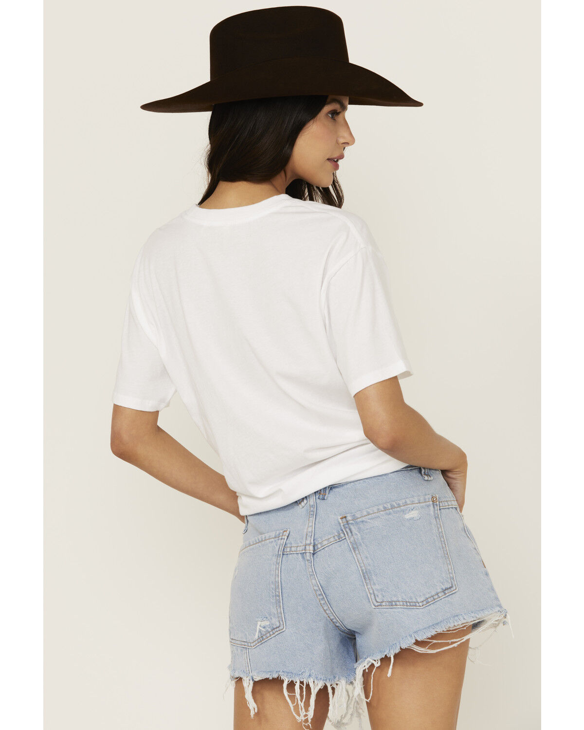 Image #4 - White Crow Women's Cowgirl Era Short Sleeve Graphic Tee, White, hi-res