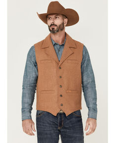 Powder River Outfitters Montana Wool-blend Vest, Tan, hi-res
