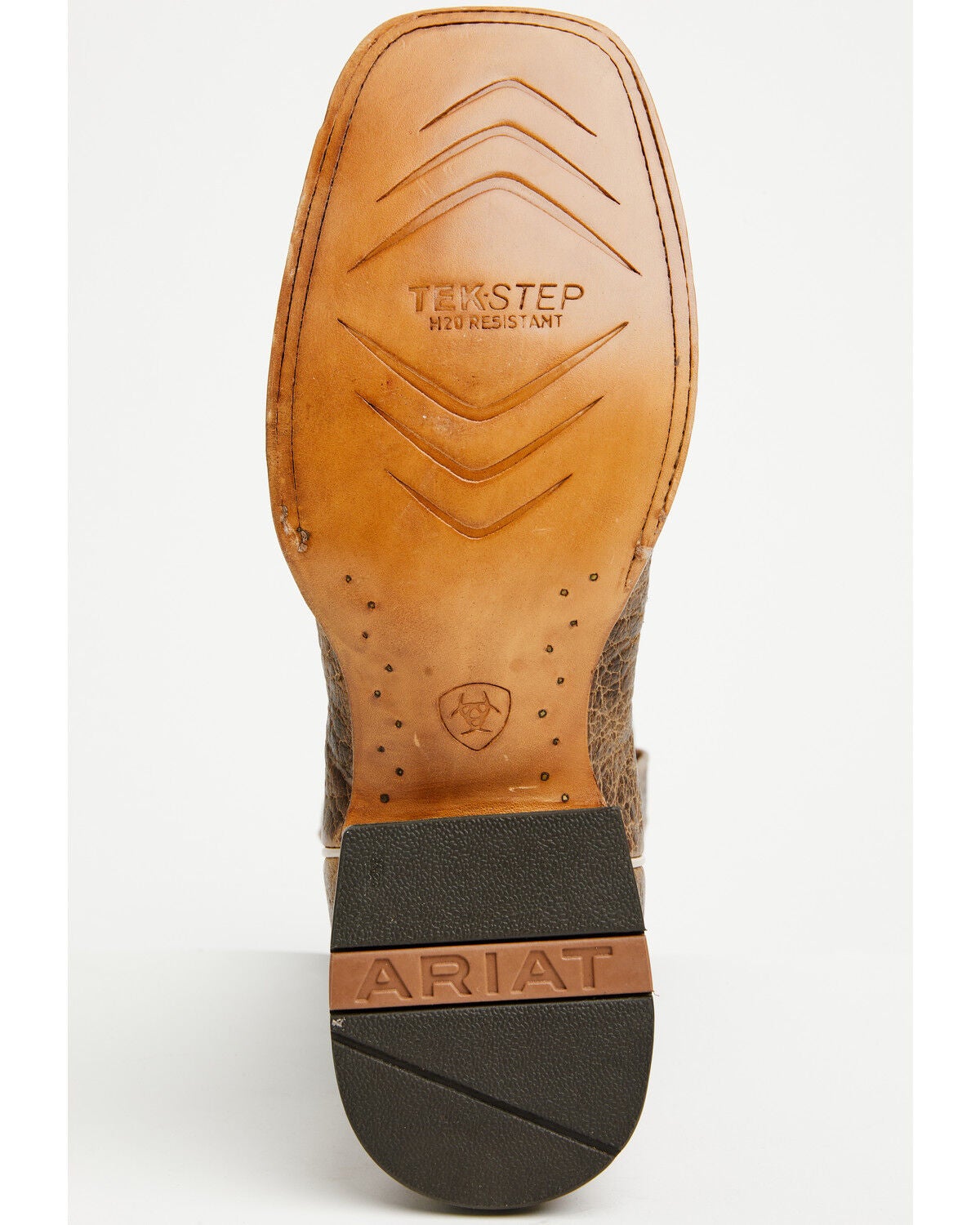 Image #7 - Ariat Men's Gold Point Western Boots - Broad Square Toe, Brown, hi-res