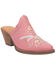 Image #1 - Laredo Women's Wildflower Mules - Snip Toe, Pink, hi-res