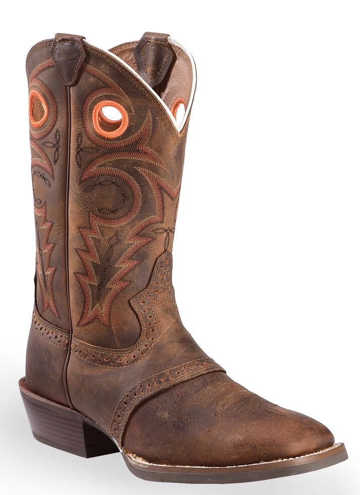 justin cowboy boots clearance