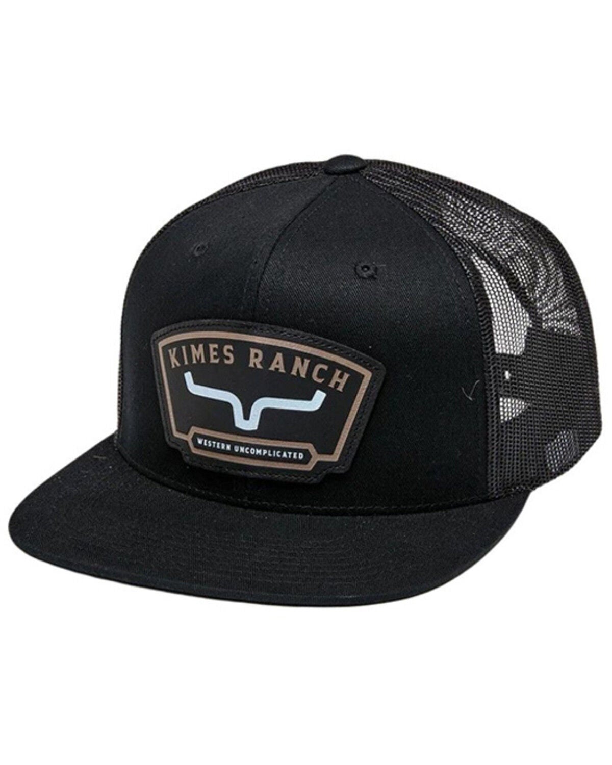 Kimes Ranch Men's Amboy Ball Cap, Black, hi-res