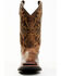 Laredo Women's Anita Tan Cowgirl Boots - Square Toe, Tan, hi-res