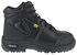 Image #3 - Reebok Men's Trainex 6" Lace-Up Internal Met Guard Work Boots - Composite Toe, Black, hi-res