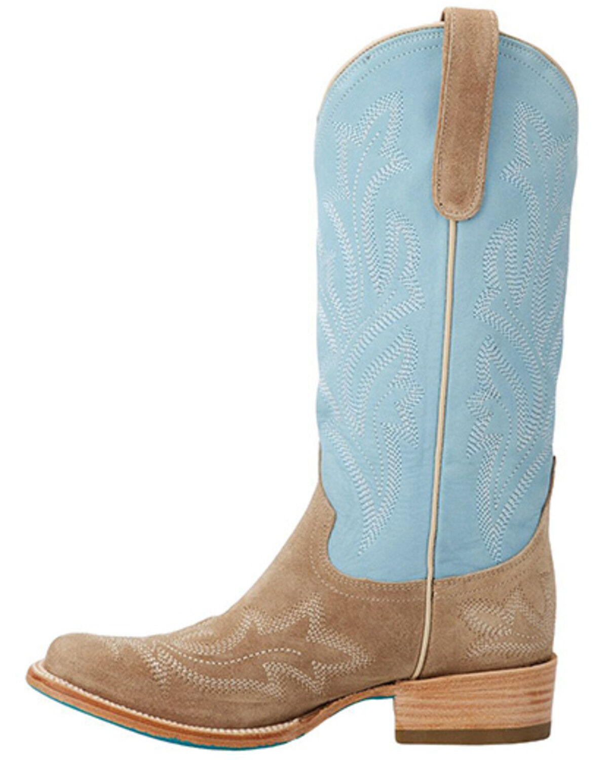 Image #3 - Lane Women's Saratoga Square Western Boots - Square Toe, Brown, hi-res