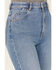 Image #2 - Rolla's Women's Medium Wash High Rise Cyprus Dusters Straight Jeans, Medium Wash, hi-res