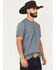 Image #2 - Brixton Men's Oath Logo Short Sleeve Graphic T-Shirt, Steel Blue, hi-res