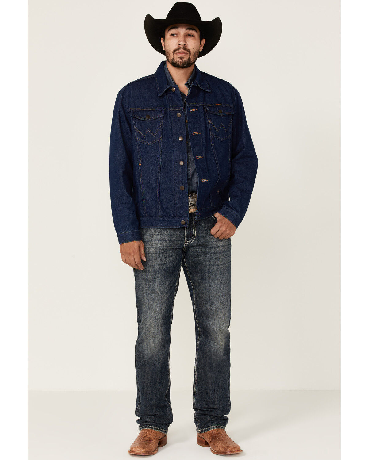 Indigo jean jacket
