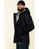 Image #3 - Cody James Men's FR Hooded Duck Work Jacket - Tall, Black, hi-res