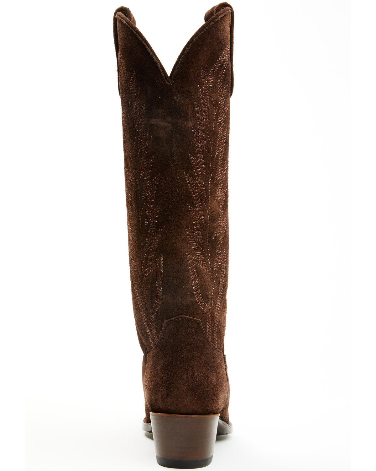 Image #5 - Macie Bean Women's Life's Like A Box Of Chocolates Suede Tall Western Boots - Round Toe, Chocolate, hi-res