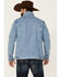 Image #5 - Cody James Men's Coasting Light Wash Button-Front Unlined Denim Jacket, Indigo, hi-res