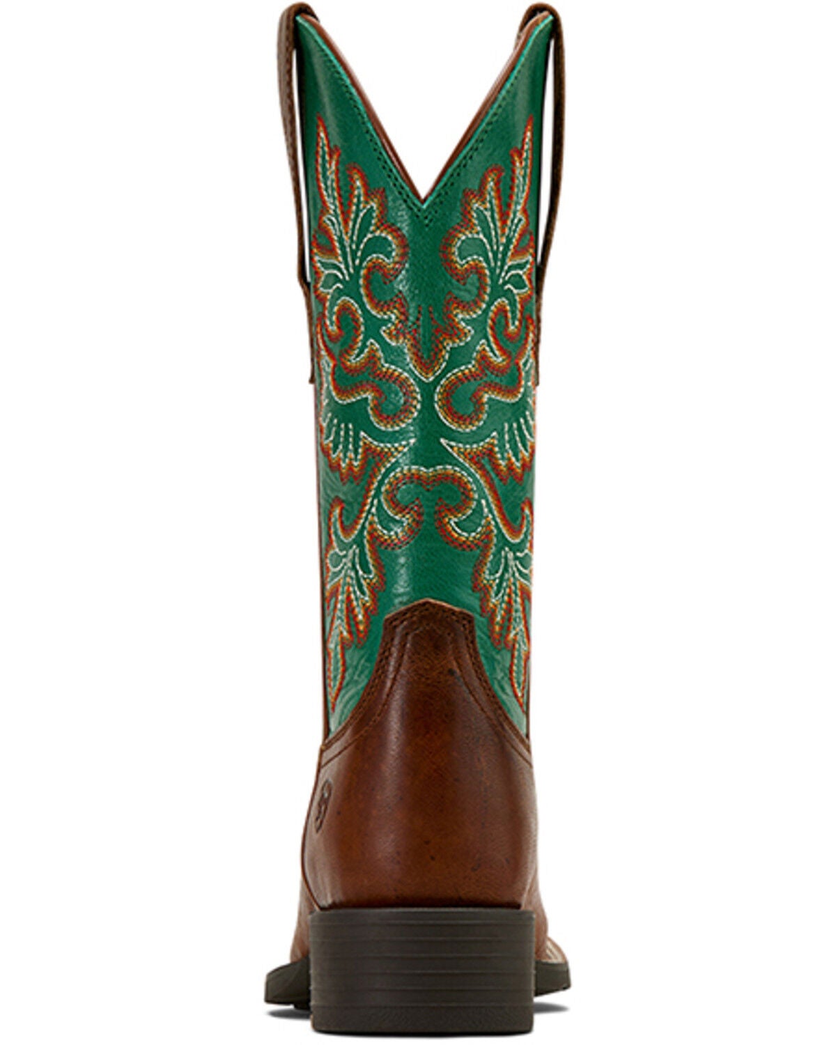 Image #3 - Ariat Women's Round Up Performance Western Boots - Broad Square Toe, Brown, hi-res