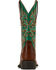 Image #3 - Ariat Women's Round Up Performance Western Boots - Broad Square Toe, Brown, hi-res