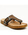Image #1 - Very G Women's Texas Embossed Sandals, Black, hi-res