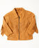 Image #1 - Fonria Toddler Girls' Solid Fringe Jacket, Camel, hi-res