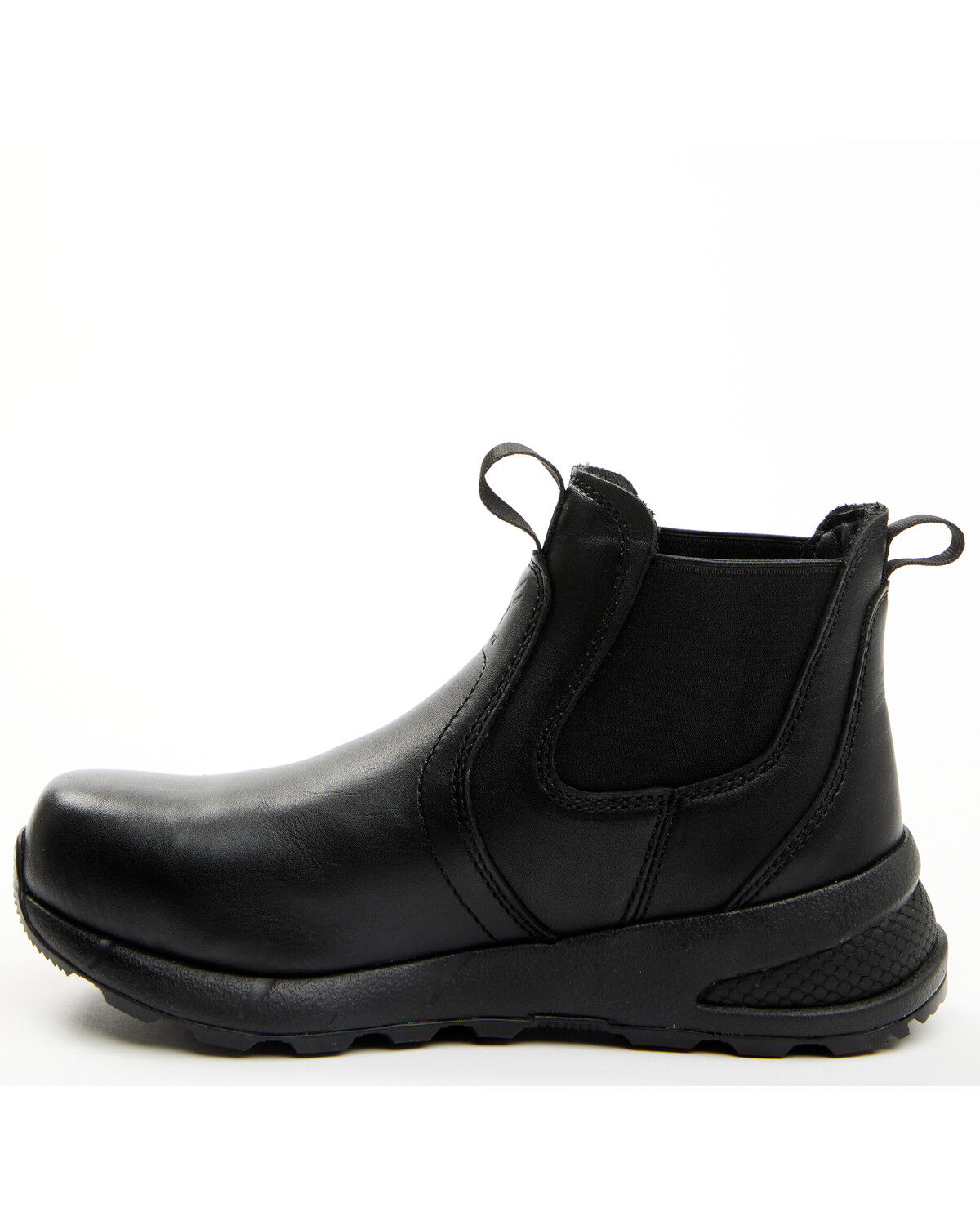 Image #3 - Hawx Women's 6" Uniform Chelsea Work Boots - Composite Toe, Black, hi-res