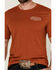 Image #3 - Pendleton Men's Boot Barn Exclusive Chief Joseph Logo Short Sleeve Graphic T-Shirt, Rust, hi-res