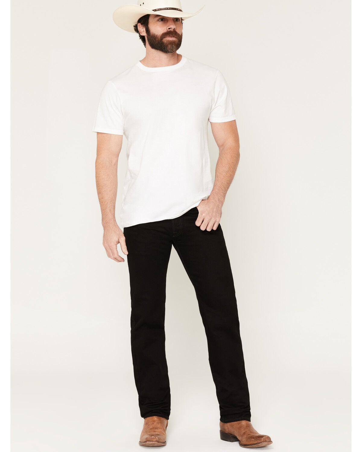 Image #1 - Levi's Men's 501 Original Prewashed Regular Straight Leg Jeans, Blk Magic, hi-res