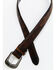 Cody James Men's Orange Stitched Belt, Brown, hi-res