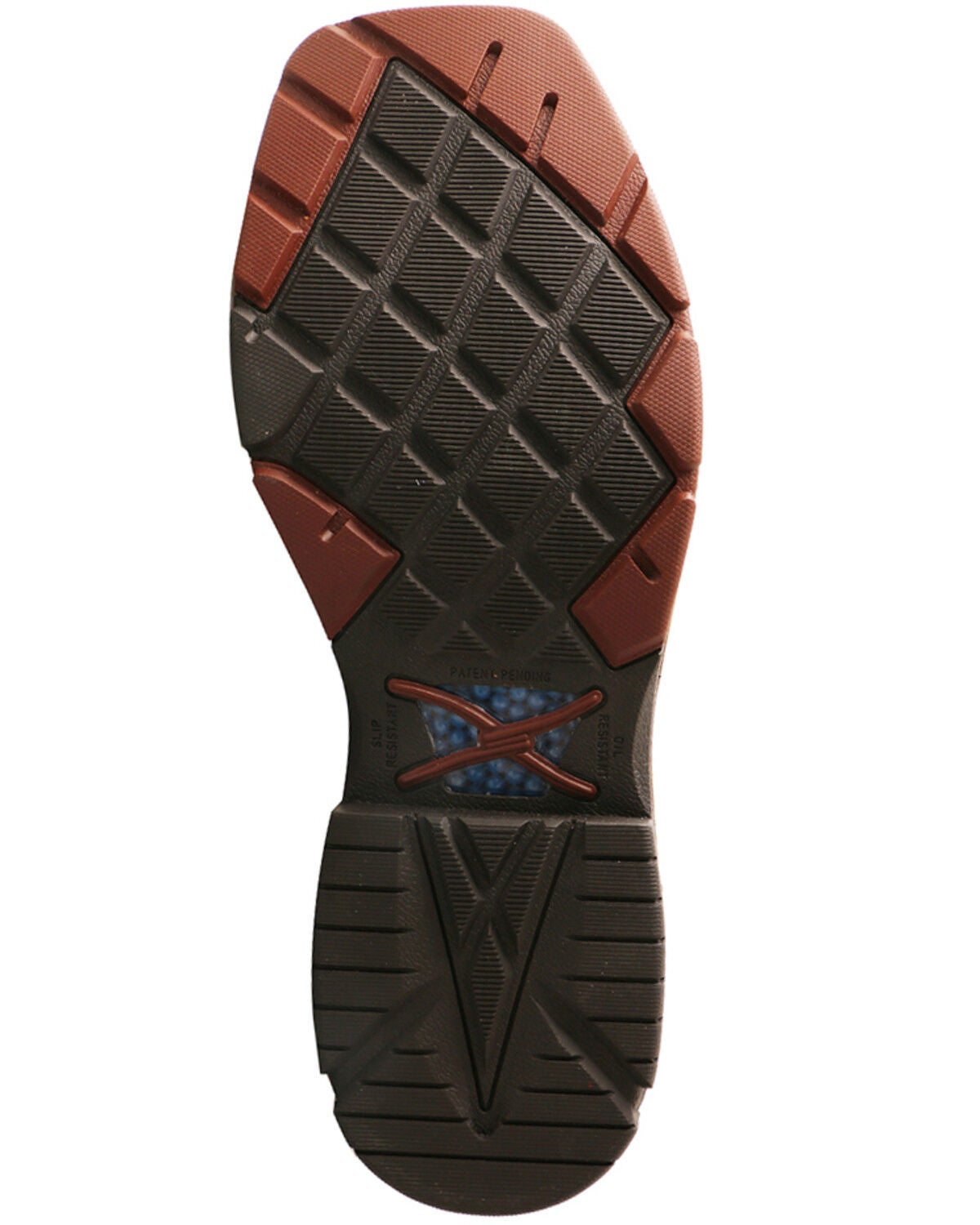 Image #6 - Twisted X Men's CellStretch Performance Western Boots - Broad Square Toe, Brown, hi-res