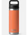 Image #1 - Yeti Rambler 18oz Chug Cap Water Bottle - High Desert Clay, Light Orange, hi-res
