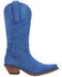 Image #2 - Dingo Women's Out West Western Boots - Pointed Toe, Blue, hi-res