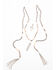 Shyanne Women's Moonlit Feather Beaded Wrap Jewelry Set , Silver, hi-res