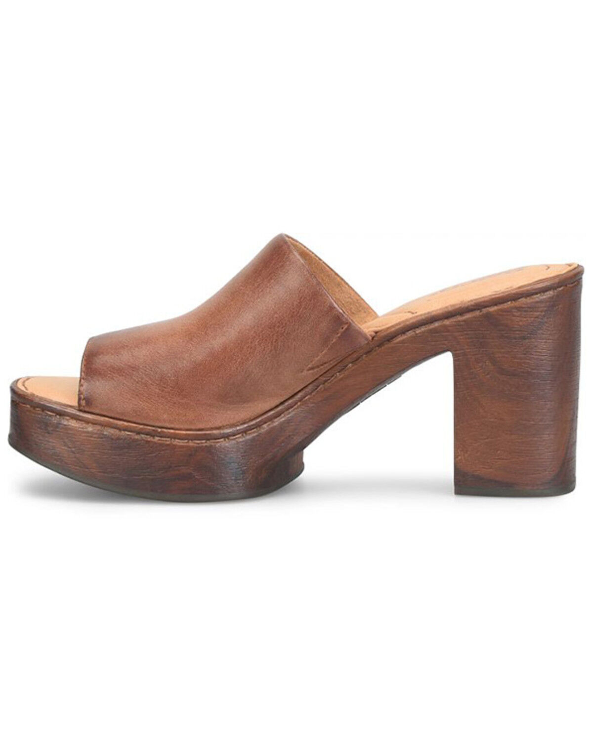 Image #3 - Born Women's Nix Platform Sandals, Brown, hi-res