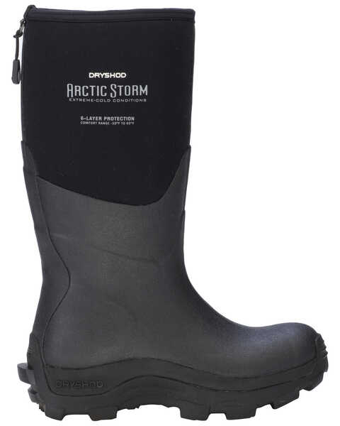 Image #2 - Dryshod Women's Arctic Storm Winter Work Boots , Black, hi-res