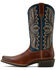 Image #2 - Ariat Men's Hustler Tall Western Boots - Square Toe, Brown, hi-res