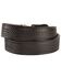 Image #2 - Justin Men's Bronco Basketweave Leather Belt, Black, hi-res