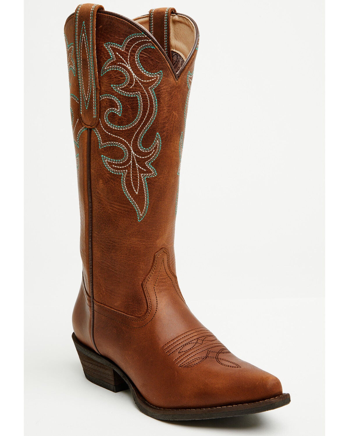 Shyanne Women's Rachel Western Boots - Snip Toe, Brown, hi-res