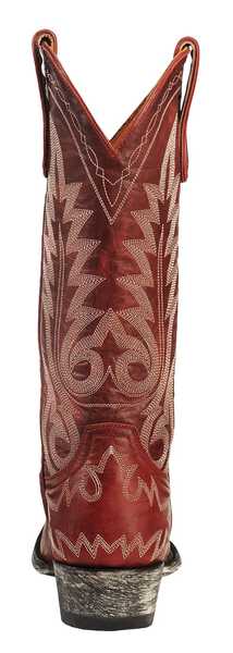 Image #7 - Old Gringo Women's Nevada Western Boots - Snip Toe, Red, hi-res