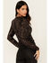 Image #4 - Shyanne Women's Sequins Long Sleeve Top, Black, hi-res