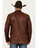 Image #4 - Moonshine Spirit Men's Leather Blazer, Cognac, hi-res