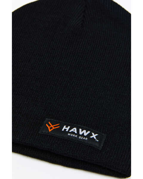 Image #2 - Hawx® Men's Bar Logo Skull Cap , Black, hi-res