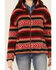 Image #2 - Cruel Girl Women's Southwestern Print High-Pile Zip-Front Fleece Jacket, , hi-res