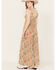 Image #4 - Rock & Roll Denim Women's Southwestern Tiered Sleeveless Maxi Dress, Tan, hi-res