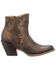 Lucchese Women's Alondra Fashion Booties - Round Toe, Chocolate, hi-res