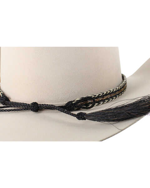 Image #3 - Colorado Horsehair Single Tassel Hat Band , Natural, hi-res
