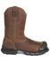 Image #2 - Georgia Boot Men's Rumbler Waterproof Western Work Boots - Composite Toe, Black/brown, hi-res